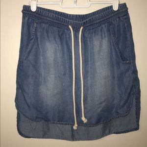 SOLD Cloth & Stone Denim Skirt